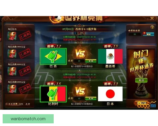 世界杯竞猜游戏全新玩法规则详解及参与攻略指南